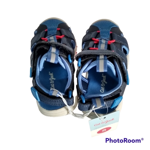 Boys Blue Sandals size 5 NWT - Picture 3 of 5